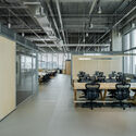 Genesis Headquarters Office / COM - Interior Photography, Table, Windows, Chair